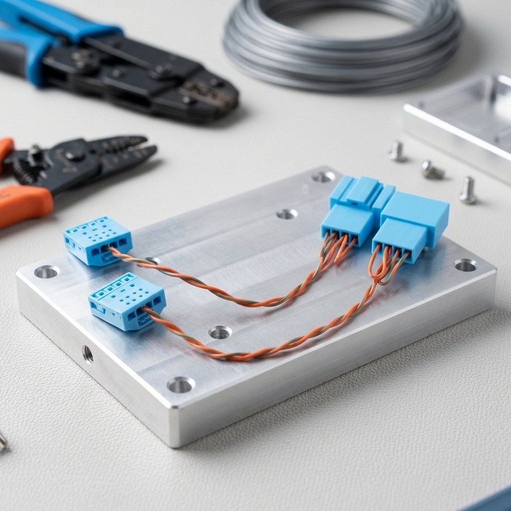 Audio Jumper Wire - Kabelbaum für Auto-Subwoofer mit Lautsprecheradapter für