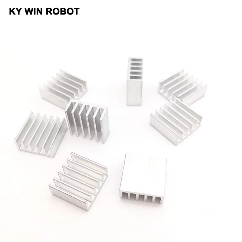 Heatsink Aluminum - 50 Stück extrudierte Aluminium-Kühlkörper, 14 x