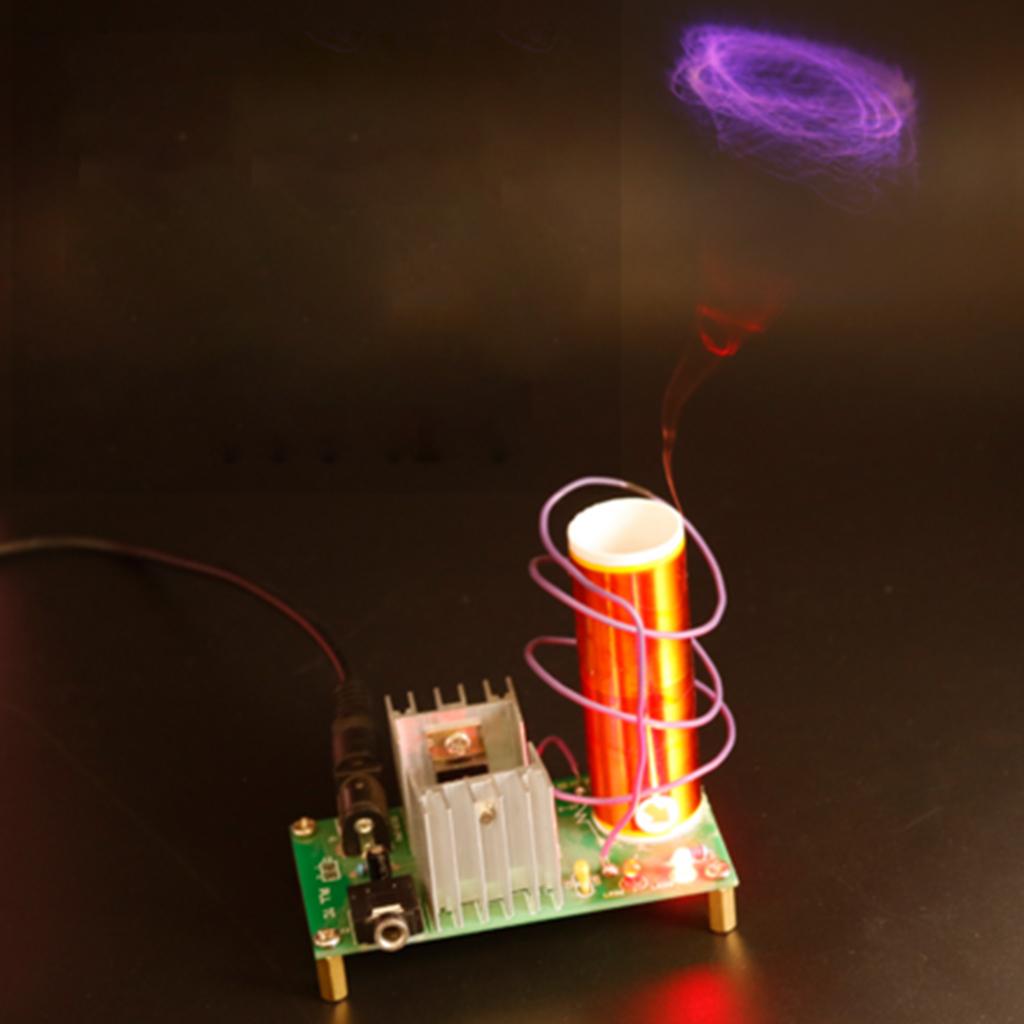 Speaker Kit - Kleiner Musikalischer Tesla-Spulen-Plasma-Lautsprecher 15W DIY-Platinen-Kit für
