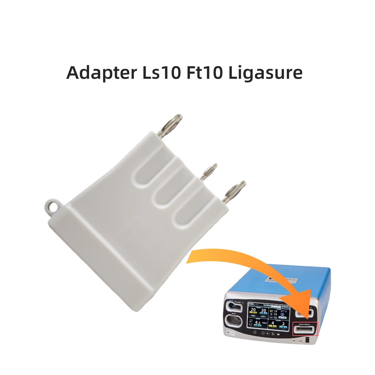 Banana Plug - 3-poliger Bananenstecker-Adapter Ls10 Ft10 Ligasure Connect