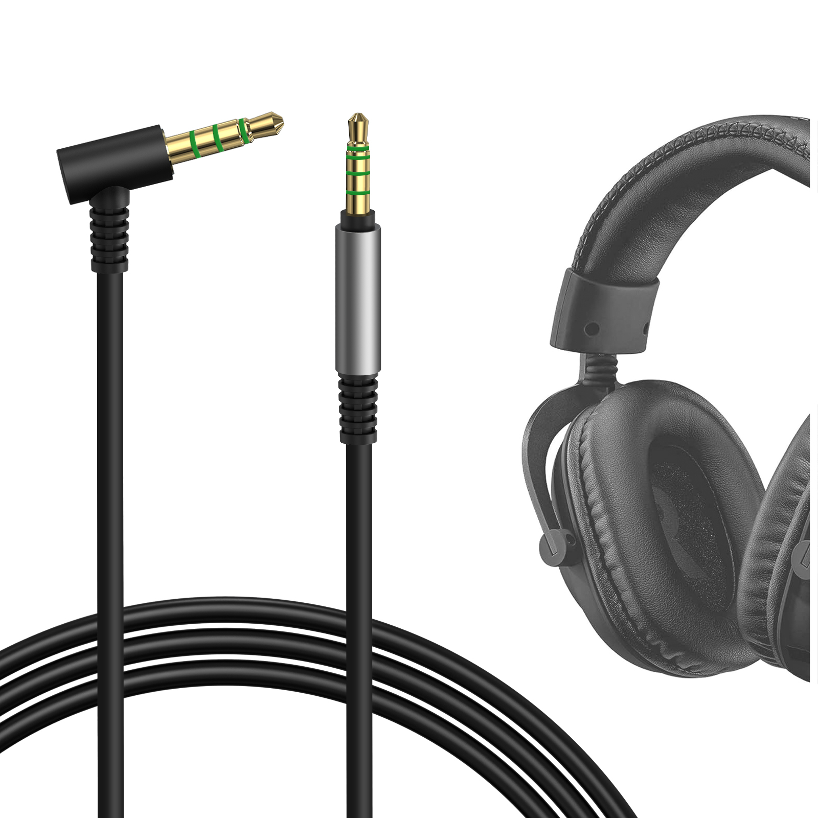 Audio Cable Rca - Geekria 1,2 m Audiokabel, 3,5 mm,