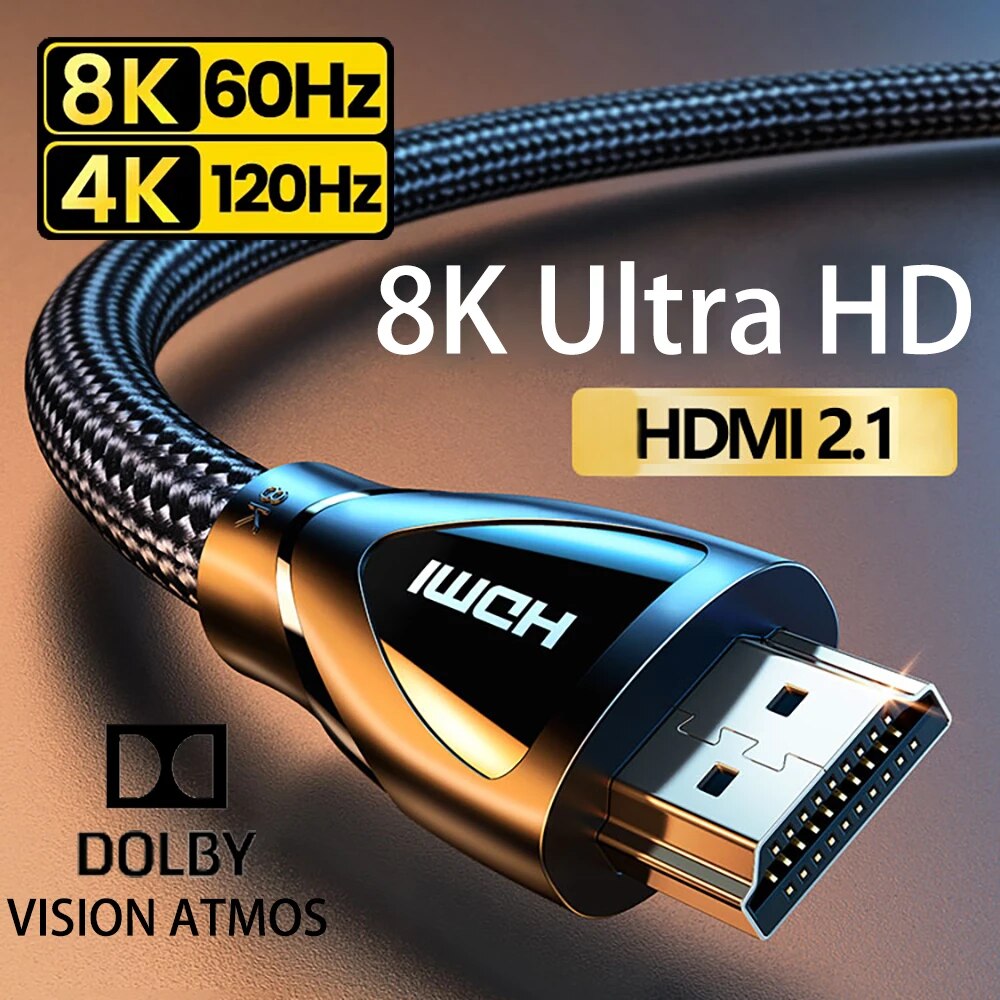 Hdmi-kompatibles 2,1 kabel ult – Mdi Cable Bewertung und Preis