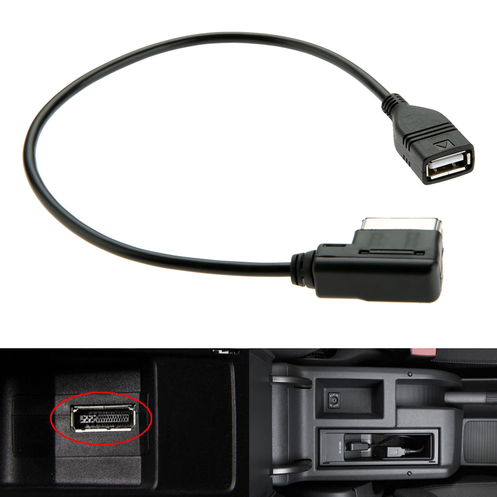 1 PC Media-In AMI MMI MDI AUX  – Mdi Cable Bewertung und Preis